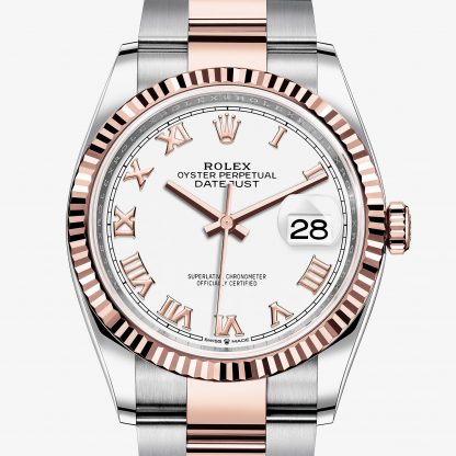 saldi Rolex Datejust Bianco M126231-0016