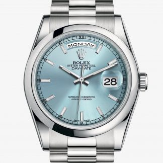 saldi Rolex Day-Date Blu ghiaccio M118206-0040