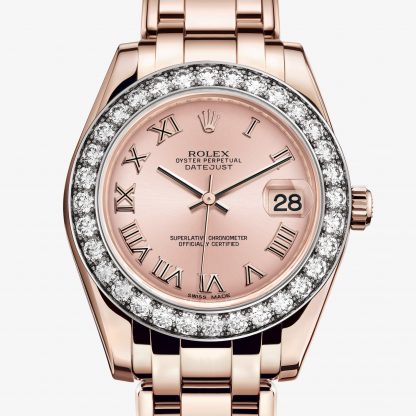 svizzero Rolex Pearlmaster Rosa M81285-0020